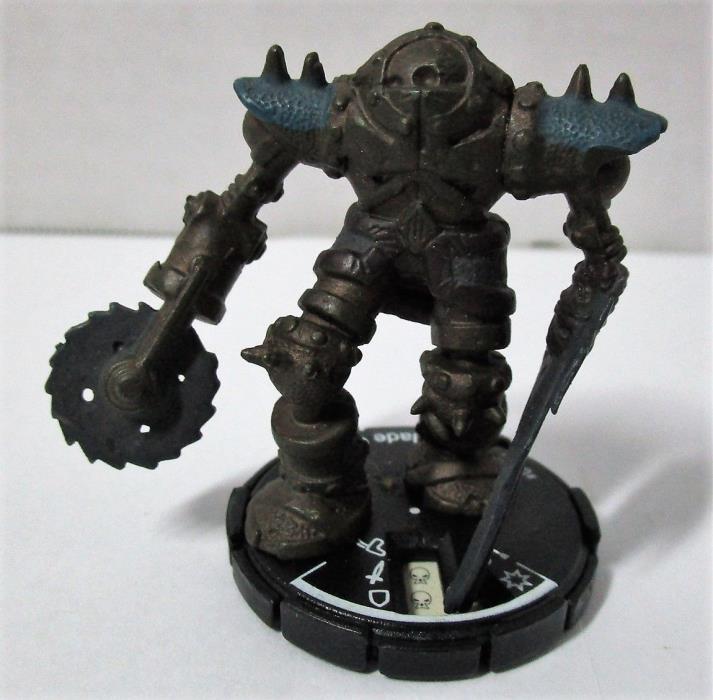 MAGE KNIGHT MINI FIGURE - #056 BLADE GOLEM 33 BLUE- D&D DDM COLLECT FANTASY GAME