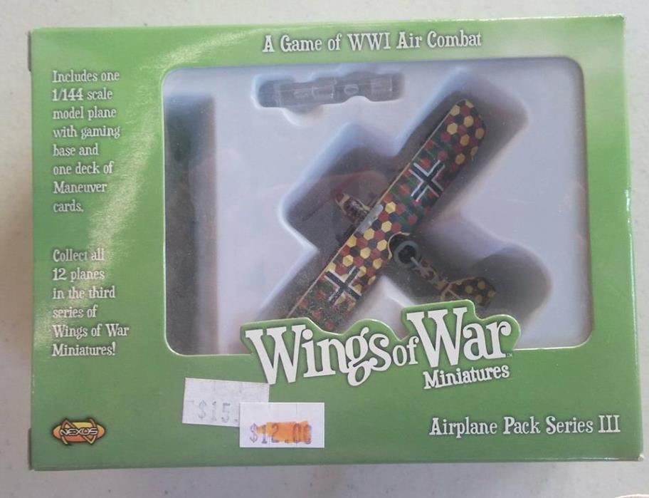 NEW Wings of War Miniatures UFAG C1 Luftfahrtruppen 1 Series III 1/144 WW13h NIB