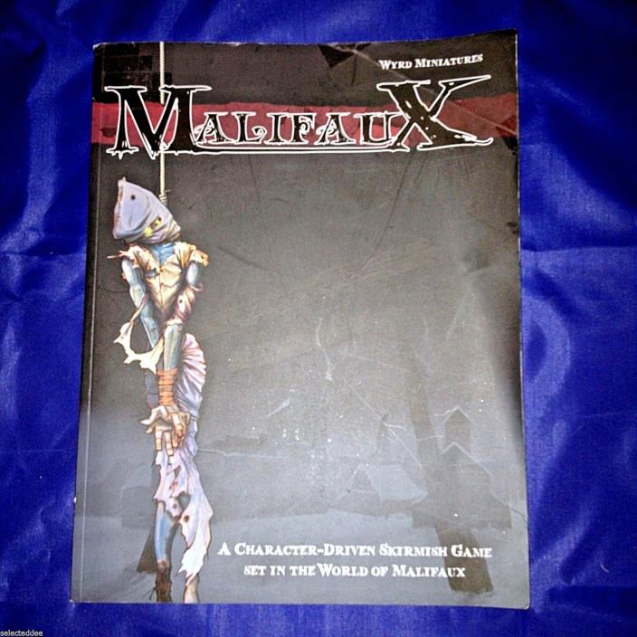 Wyrd Miniatures Malifaux Game Core Rulebook 1st Edition 2nd Printing WYR6001