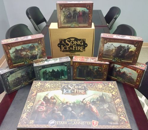 A Song Of Ice And Fire Miniatures Game Kickstarter Hand Of The King Bundle