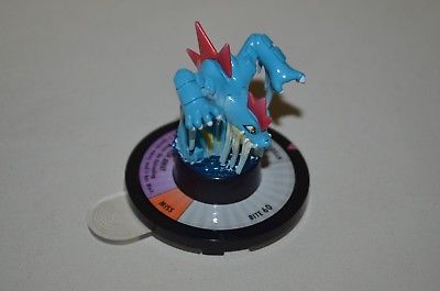 Feraligatr 10/42 - Pokemon Trading Figure Game mini figure w/ spinner TFG - 2006