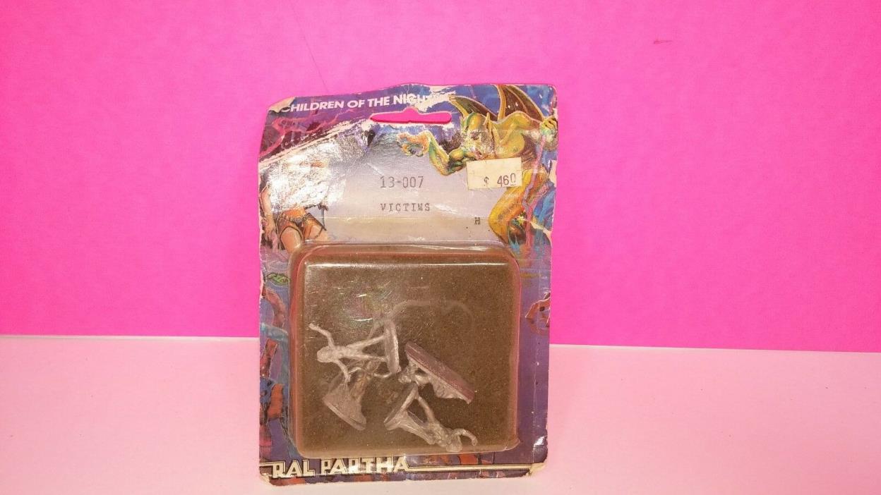 Children of The Night Vintage Lead Figure Sealed Package Victims Ral Partha