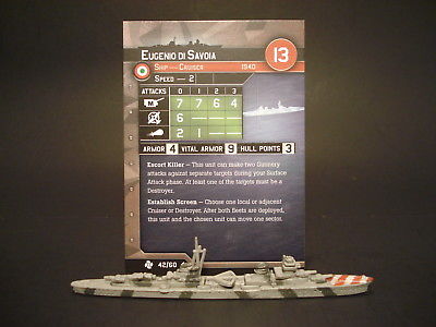 War at Sea 42/60 Eugenio Di Savoia Cruiser (UC) IT(#39) SOLD