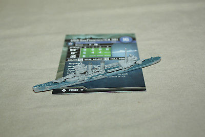 WOTC AXIS & ALLIES TASK FORCE USS SAN FRANCISCO NAVAL MINIATURE 29/60 (R) W/CARD