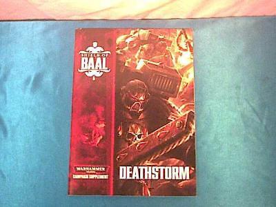 NEW * Warhammer 40k Shield of Baal Deathstorm sourcebook * free shipping