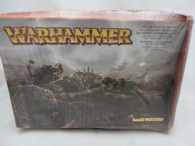 Warhammer Skaven Clan Rat warriors  OOP nib in shrink