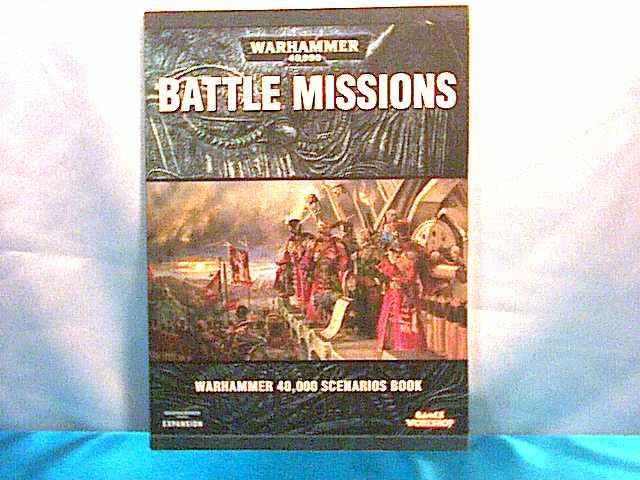 NEW * 2008 Warhammer 40k Battle Missions Scenarios Expansion book