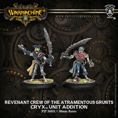 Warmachine - Cryx: Revenant Pirate Crew (2)  PIP34031