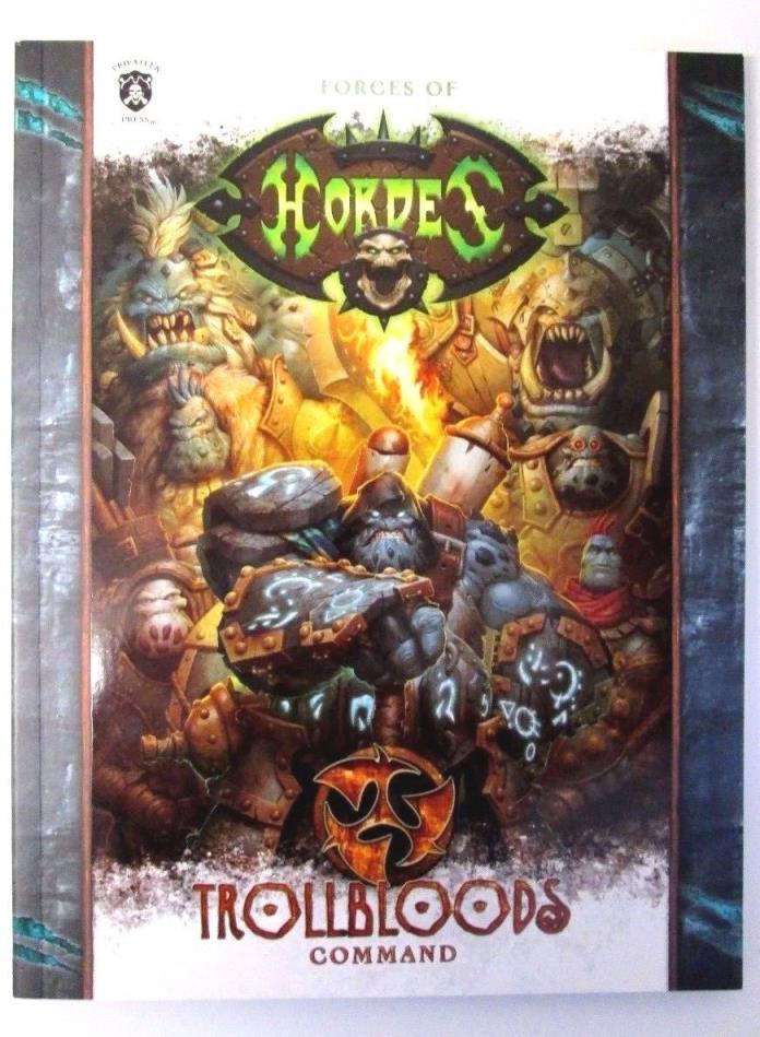 Forces of Hordes: Trollbloods Command PIP 1090 Softcover First Printing