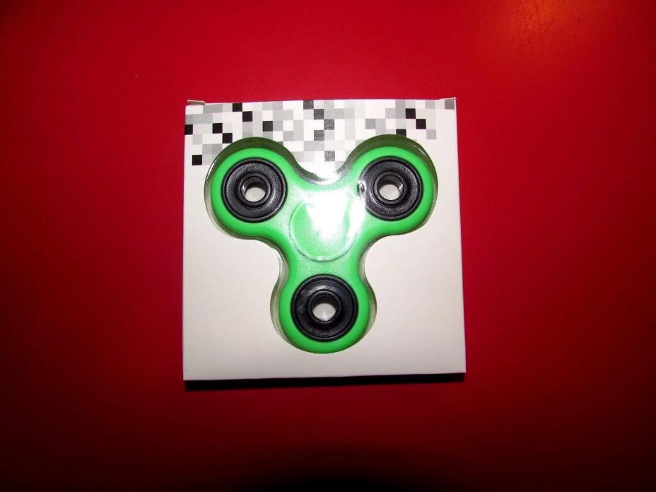 Neon Green Fidget Spinner - NEW