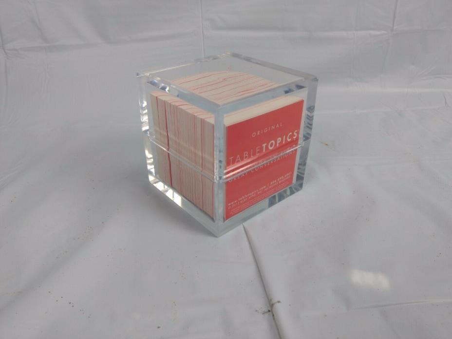 Table Topics Original Questions to Start Great Conversations Game Excellent