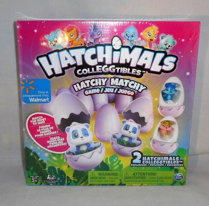Hatchimals Colleggtibles Hatchy Matchy Game Walmart Exclusive Version NIB