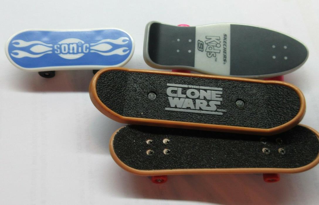 Mini Plastic Type Toy Skate Finger Board Skateboards Toys - 4