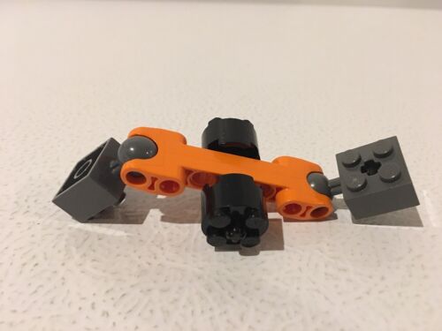 Lego Fidget Spinner Finger Spinner Focus Reduce Stress - Orange Black Gray