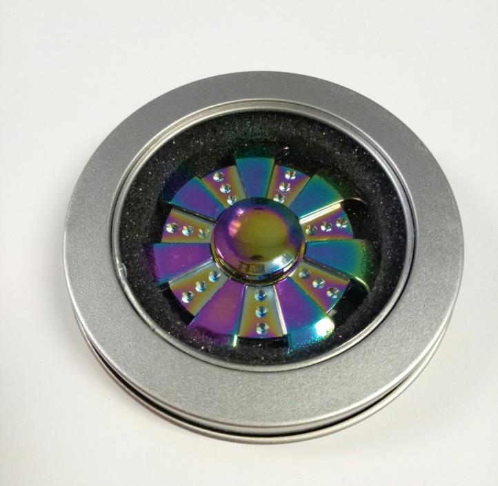 Rainbow metalic Fidget spinner