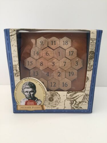 Professor Puzzle USA, Inc. Great Minds Aristotle’s Number Puzzle Brand New
