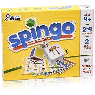 Spot On Basic & Life Skills Toys Speech Spingo - Bingo Style Game Targeting To 