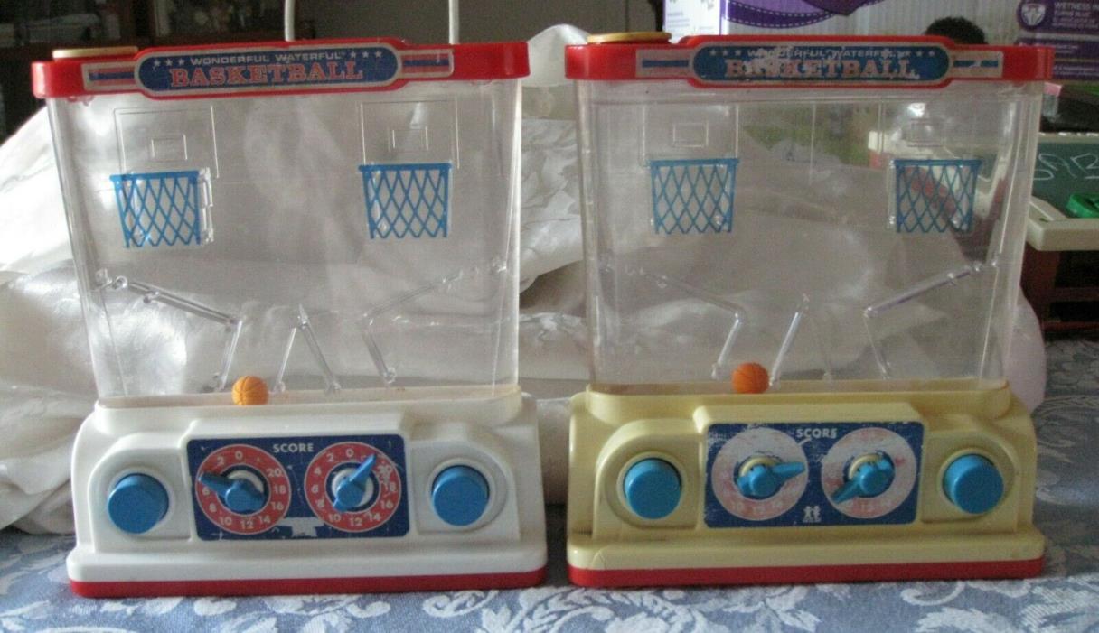 'WONDERFUL WATERFALL'  Basketball Water Game 1977 -  vintage by Tomy Toy