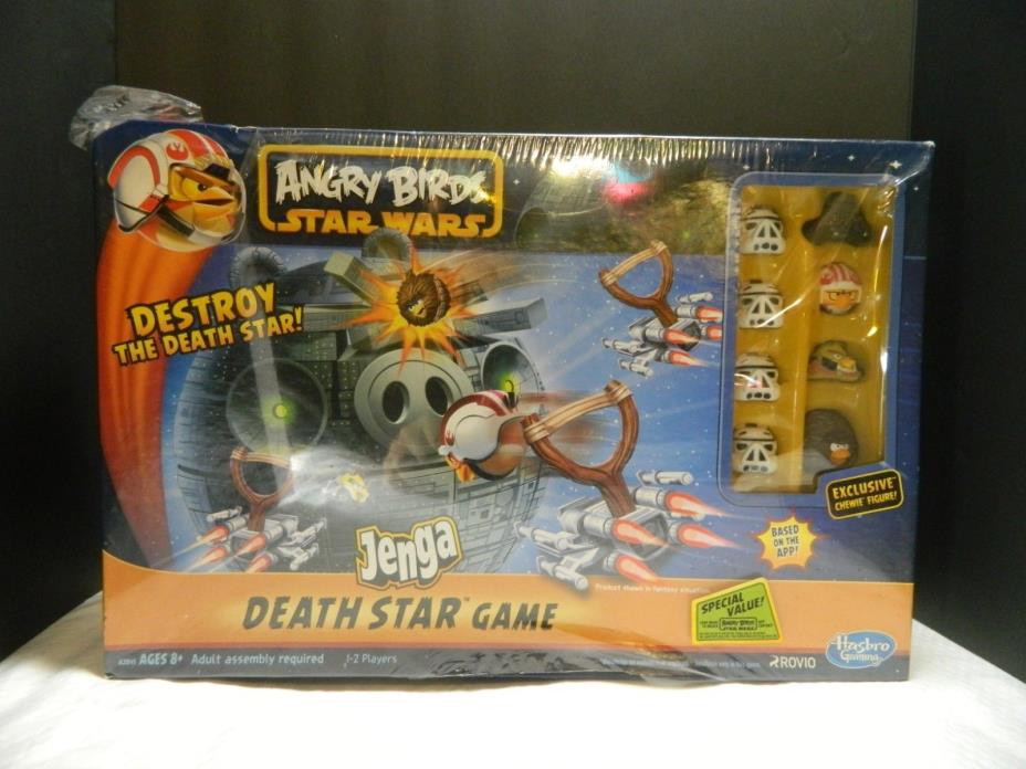 Angry Birds Star Wars Jenga Destroy The Death Star Game New & Factory Sealed!