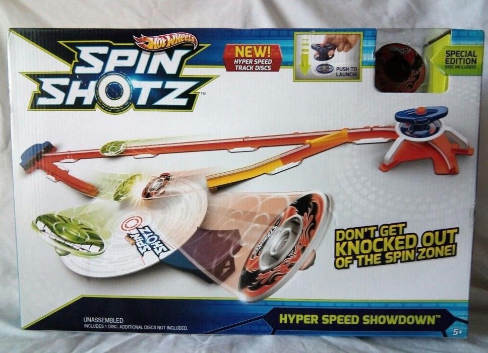Hot Wheels Spinshotz Hyper Speed Showdown Play Set