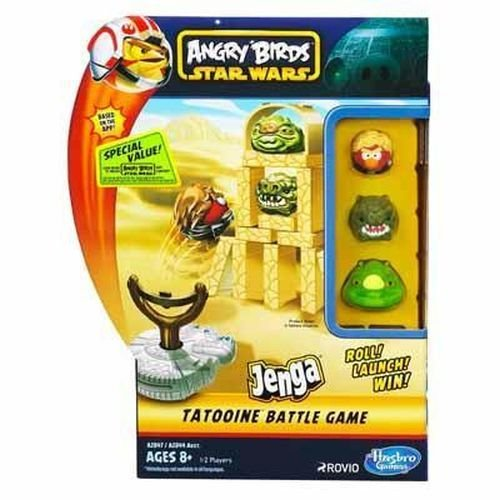 Angry Birds Star Wars Fighter Pods Jenga Tatooine Battle Game