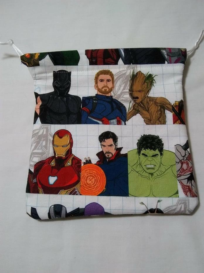Avengers - Infinity Wars  What's It Bag - Dice - Gaming - Jewelry - Money