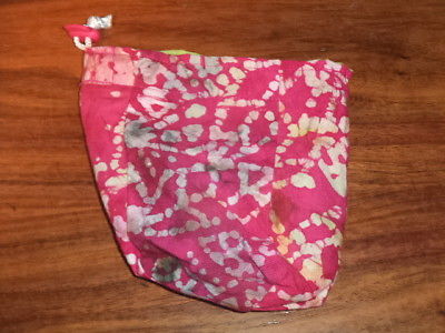 Abstract Paint Splashes Print Red Dice Bag Gaming Stands Upright Drawstring Nice