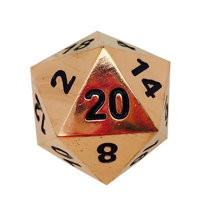 Norse Foundry 45mm D20 Boulder Dice - Shiny Copper