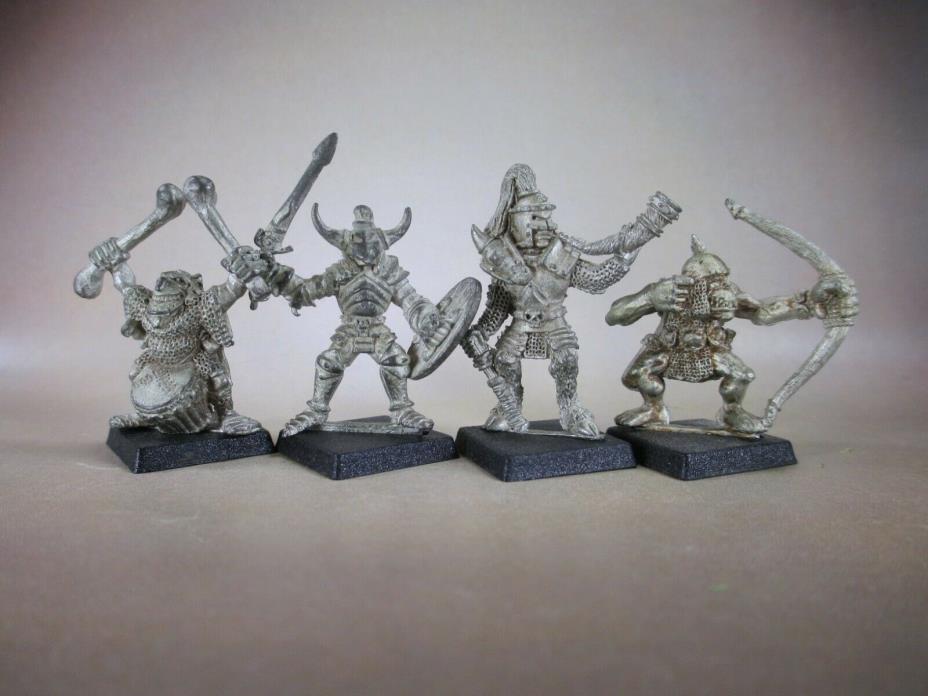 Dungeon & Dragons ORC & CHAOS LOT frostgrave pathfinder AD&D metal miniature C19