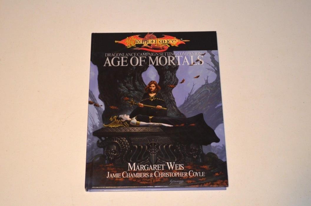 D&D 3.5 2003 DRAGONLANCE AGE OF MORTALS Dungeons and Dragons D20 HC SVP-4001