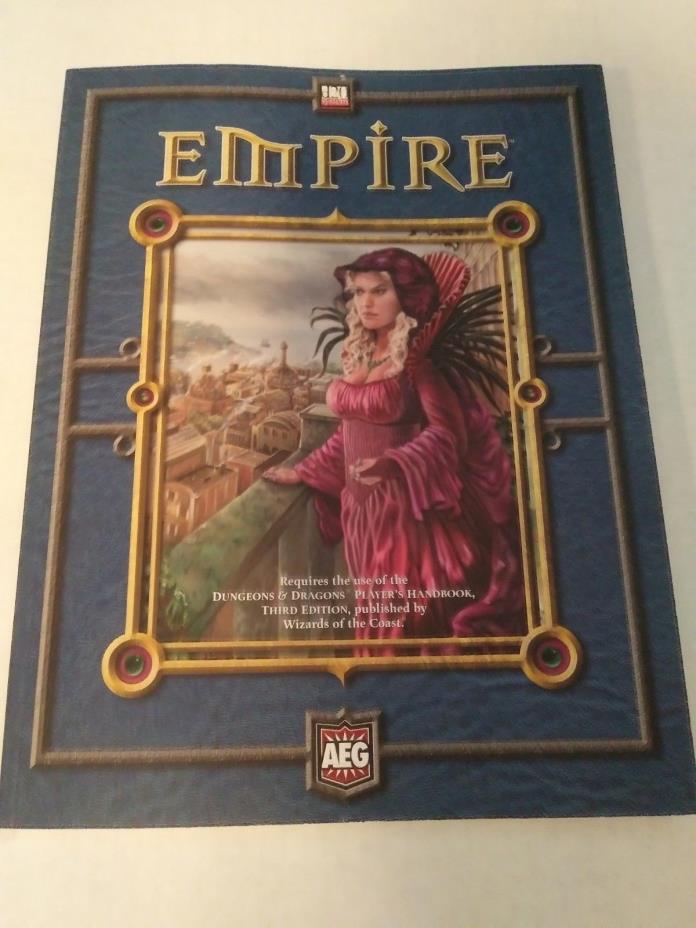 Dungeons & Dragons 3.5 Empire 3.0/3.5 D20 AEG RARE New Sourcebook