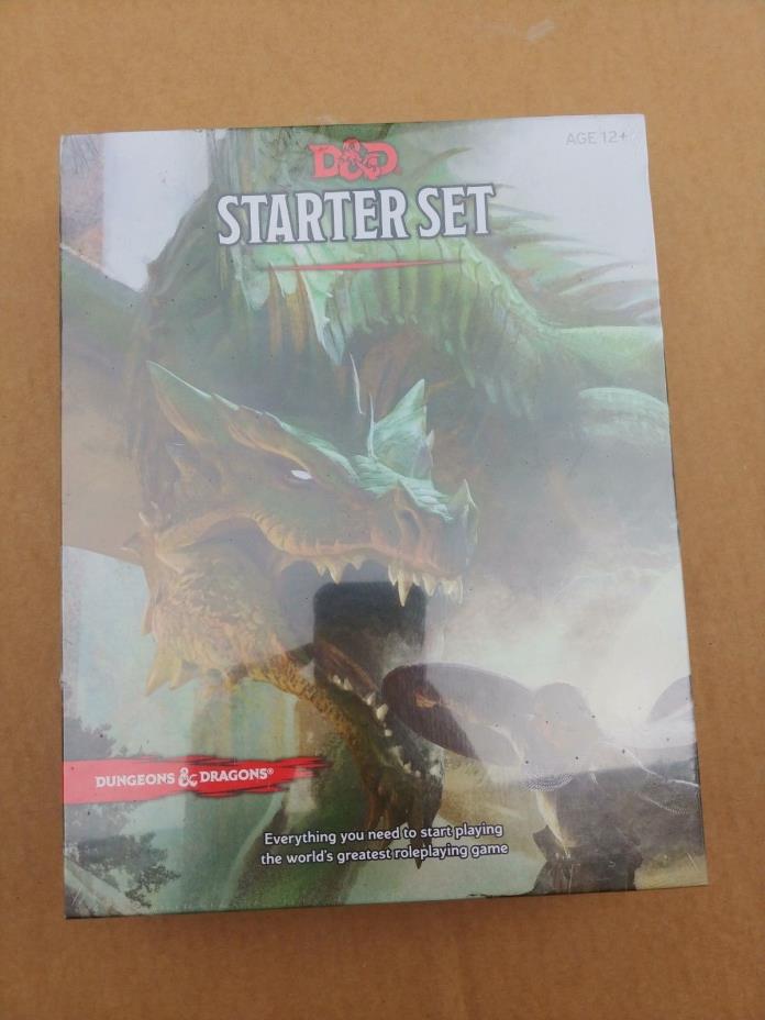 Dungeons & Dragons Starter Set: Fantasy D&D Roleplaying Game 5th Edition New