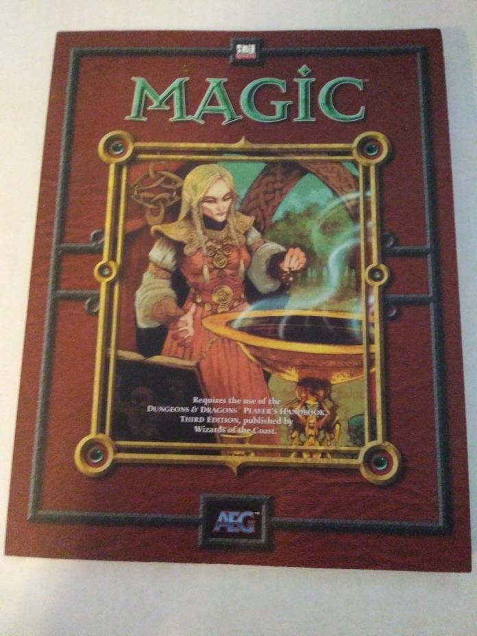 Dungeons & Dragons 3.5 Magic 3.0/3.5 D20 AEG RARE New Sourcebook