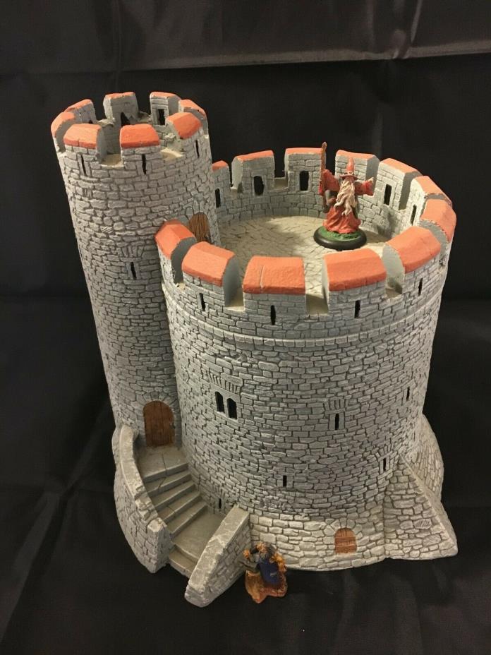 Hudson & Allen Castles Tower Keep PAINTED
