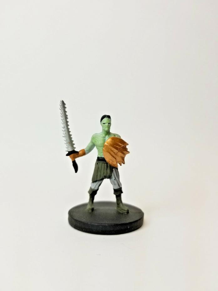Wizards of the Coast Dungeons & Dragons Miniature WATER CULT WARRIOR 13/45