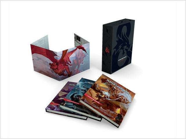 Dungeons & Dragons D&D 5th Edition Core Rules 3 Book Gift Set NEW!
