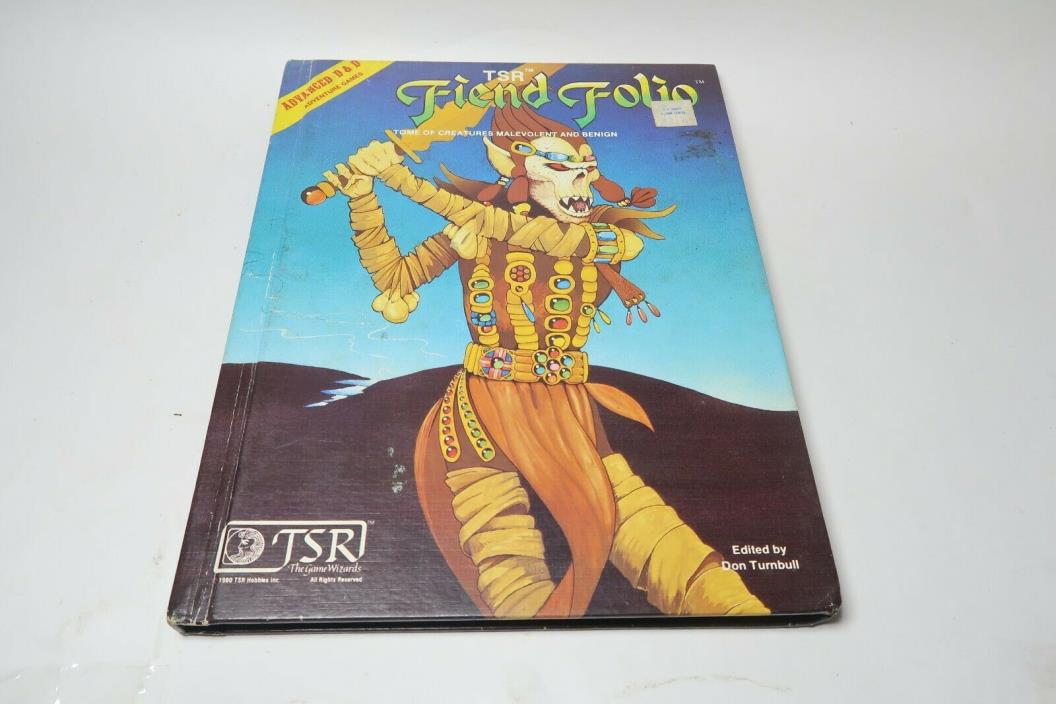 Advanced Dungeons & Dragons - Fiend Folio (2012) - 1981