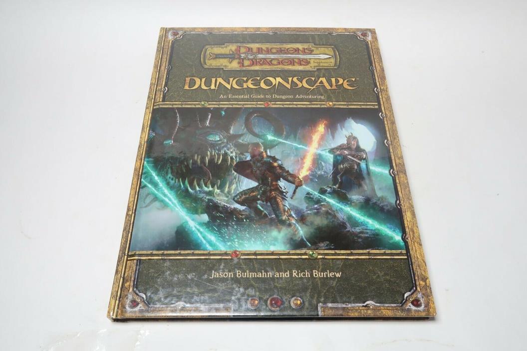 Dungeons & Dragons 3.5 Edition Dungeonscape Handbook Guide to Dungeon Adventures