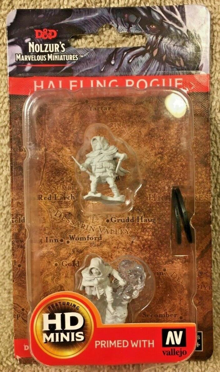 D&D Nolzur's Marvelous Unpainted Minis Halfling Male Rogue NEW