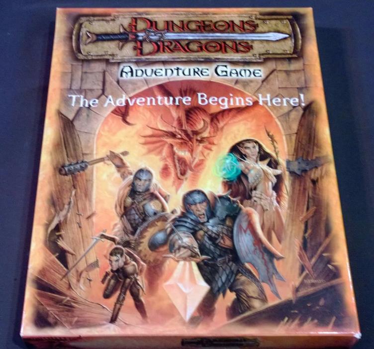 Dungeons & Dragons Adventure game + extras  boxed set d20 D&D