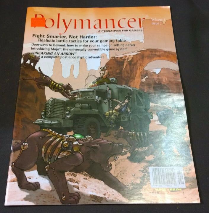Polymancer Magazine Volume 1 Issue 2 role playing rpg