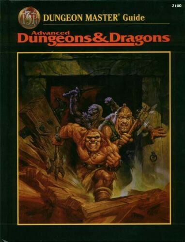 Advanced Dungeons & Dragons Dungeon Master Guide 2160 2nd Edition