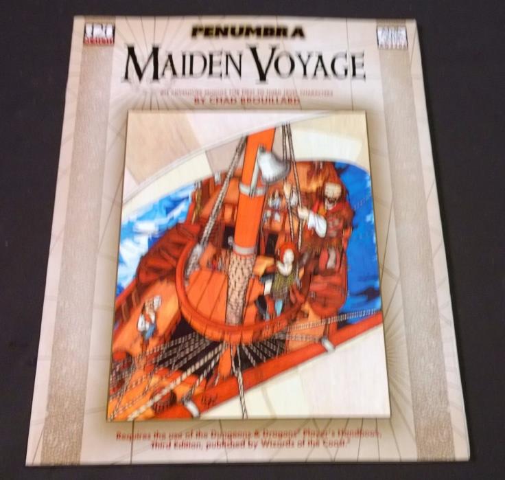 D&D Dungeons & Dragons Penumbra Maiden Voyage  d20 D&D