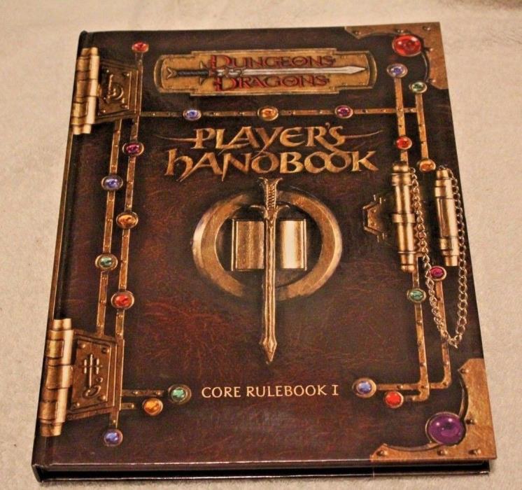Dungeons & Dragons Players Handbook Core Rulebook 1  d20  Hardcover