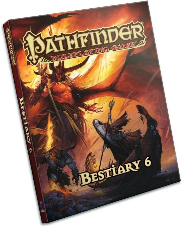 Pathfinder Roleplaying Game Bestiary 6 Hard Cover
