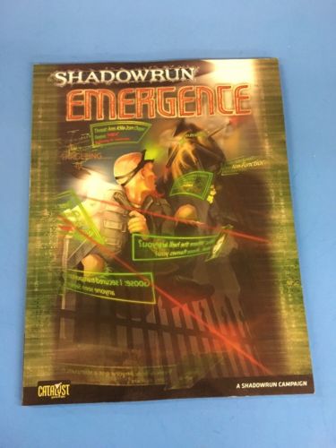 Shadowrun RPG 4th Edition Emergence Campaign 26301 TB