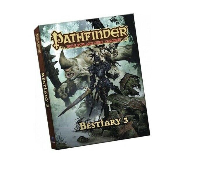 Pathfinder Roleplaying Game Bestiary 3 Hard Cover