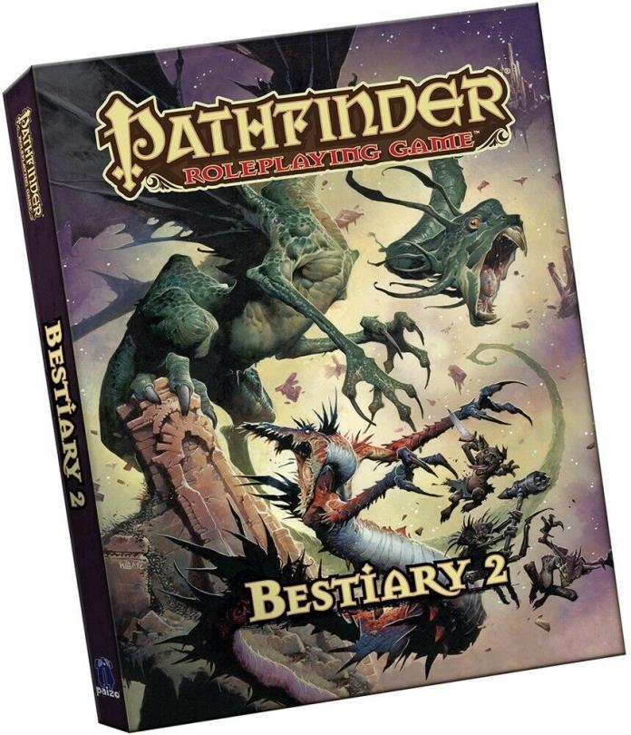 Pathfinder Roleplaying Game Bestiary 2 Hard Cover