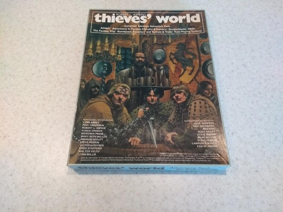 Robert Asprin's Thieves' World Box Set Chaosium 2007- Complete - See pictures!