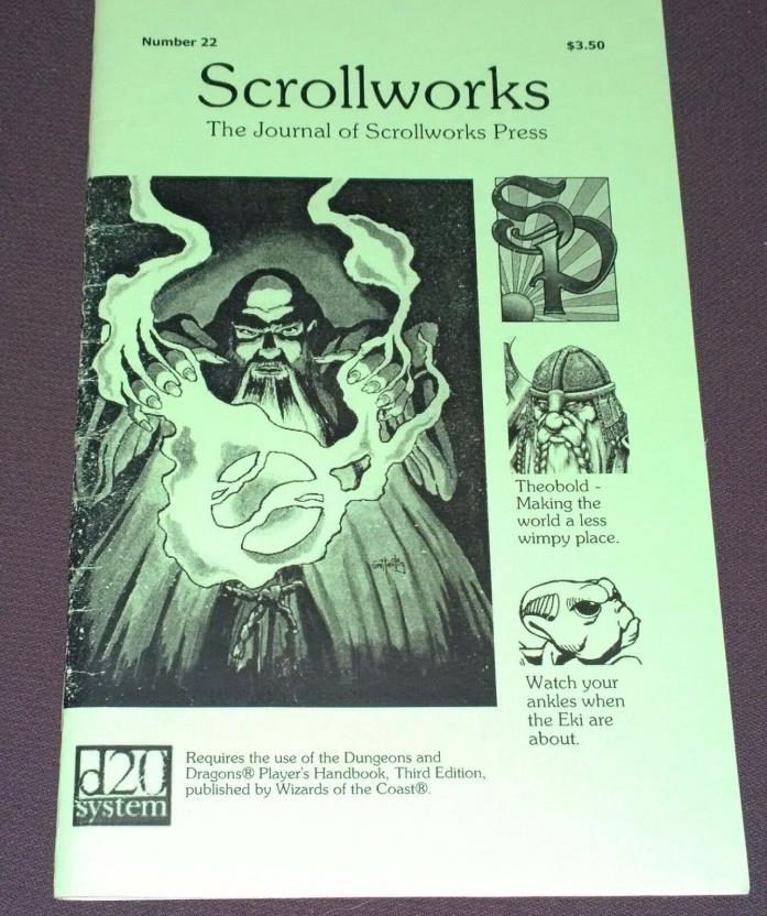 Scrollwork Scrollworks #22 The Journal of Scrollworks Press  NM